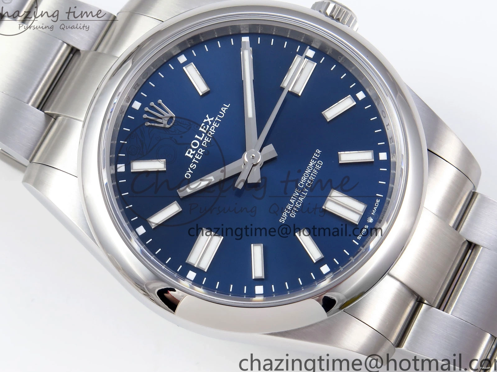 EDITION VS3235 BLUE VSF STEEL PERPETUAL 41MM 124300 904L OYSTER 1:1 BEST DIAL 0410